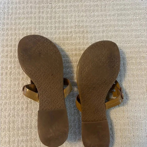 Tory Burch Tan Cutout Sandals - Picture 2 of 2